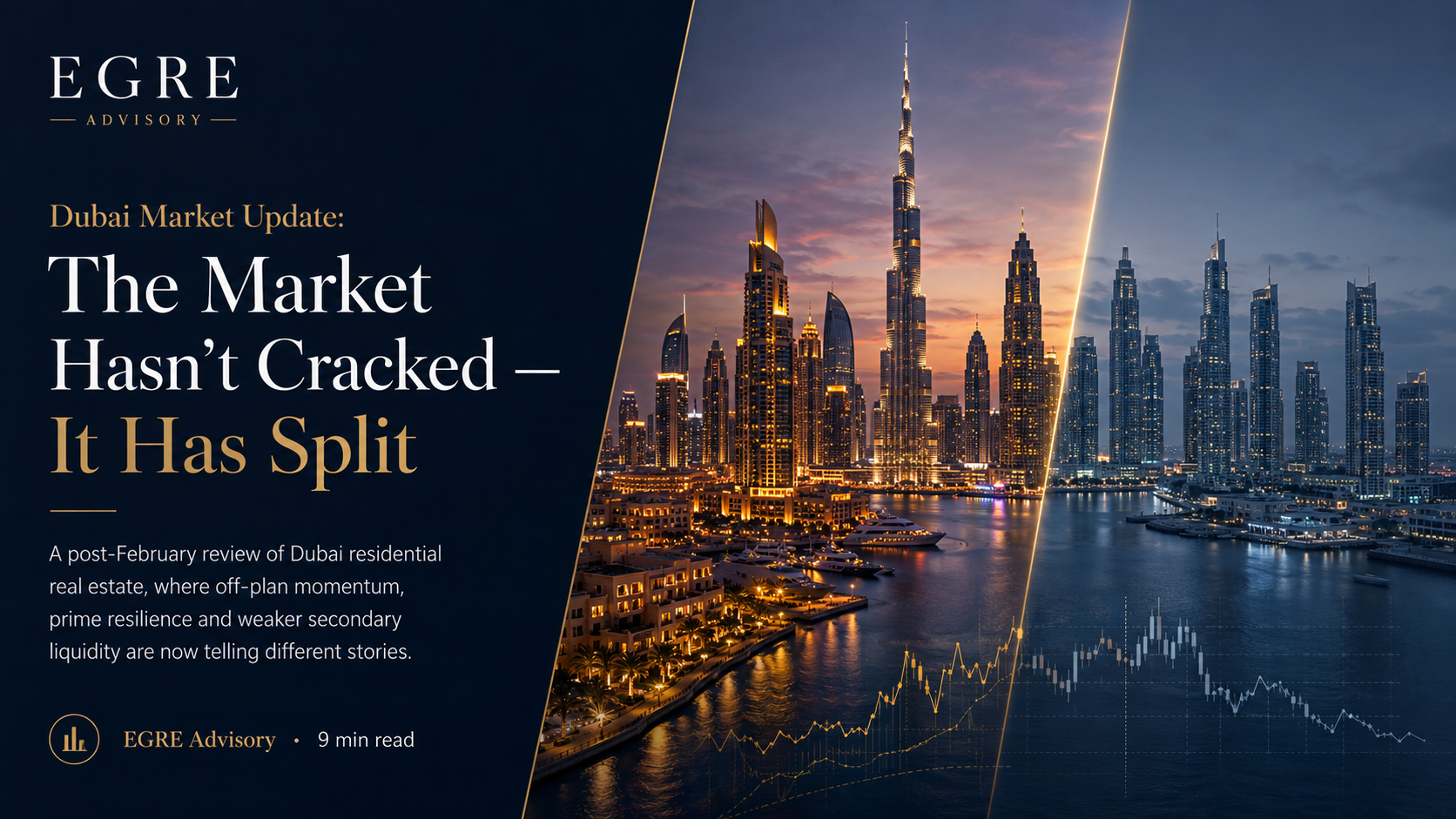 Dubai Market Update: The Market Hasn't Cracked — It Has Split